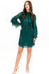 Zanotti Dress – Glitter Pine
